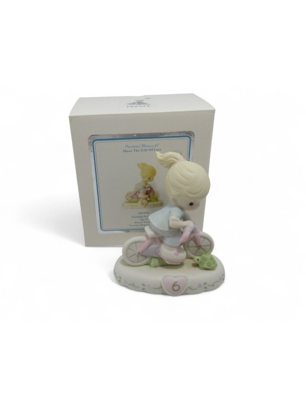 Precious Moments Growing In Grace Age 6 Blonde Figurine Boxed